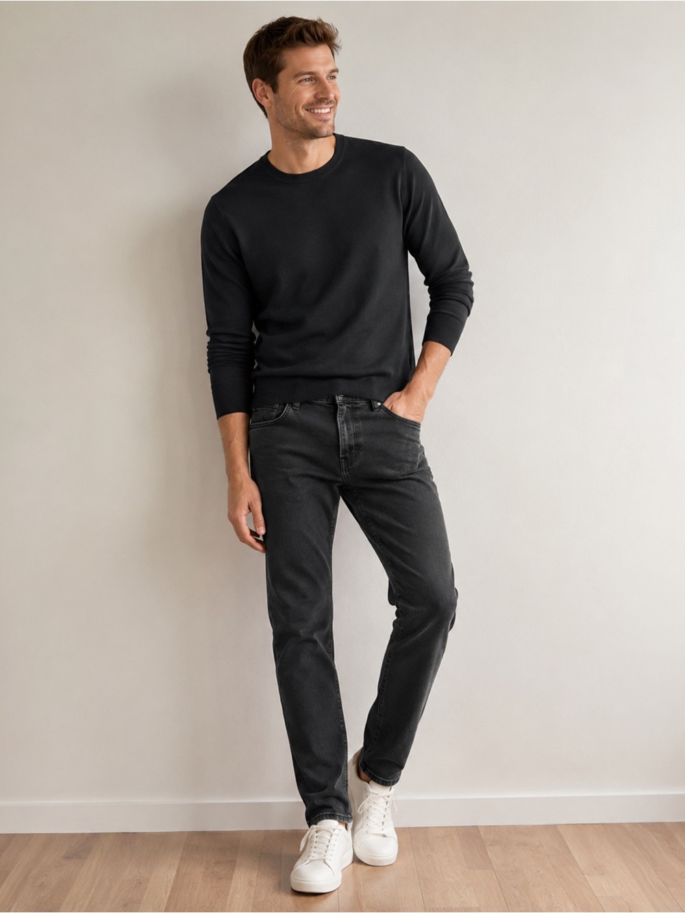 Banana Republic Traveler Jeans Mens 34x34 Black Slim Fit Stretch Denim